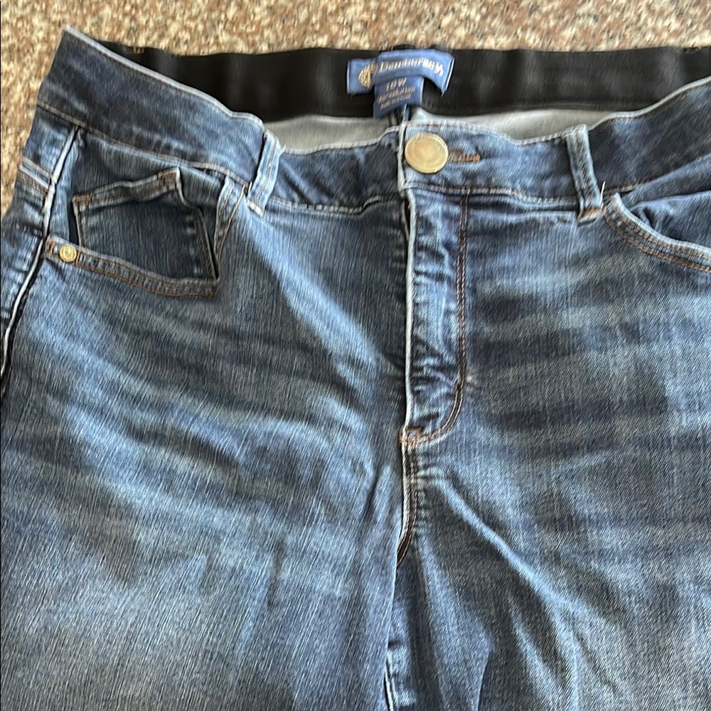 Denim&Co Women's High Rise Blue Jeans